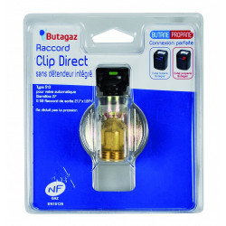 Robinet adaptateur gaz butane / propane pour cube et viseo x Diam.27mm, BUTAGAZ - BUTAGAZ