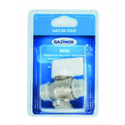 Robinet d'arrêt pour gaz naturel, GAZINOX - GAZINOX