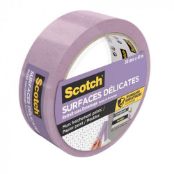 Ruban de masquage SCOTCH l.36 mm x L.41 m surfaces délicates - SCOTCH