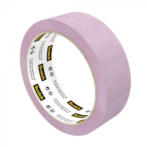 Ruban de masquage pour surface délicate Mauve 25 mm x 50 m HPX