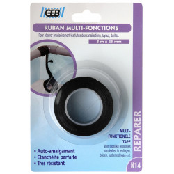 Ruban d'étanchéité multifonction l.3 m x l.25 mm GEB de marque GEB, référence: B6088000