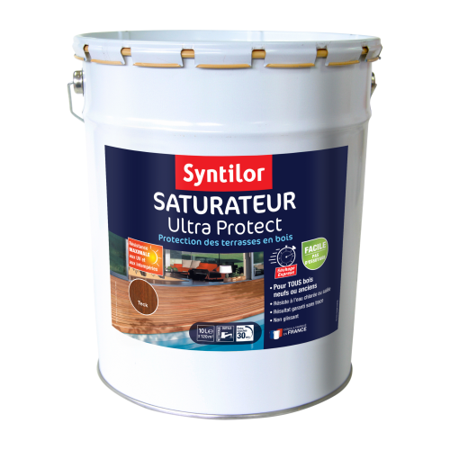 Saturateur SYNTILOR Ultra protect 10 l, teck - SYNTILOR