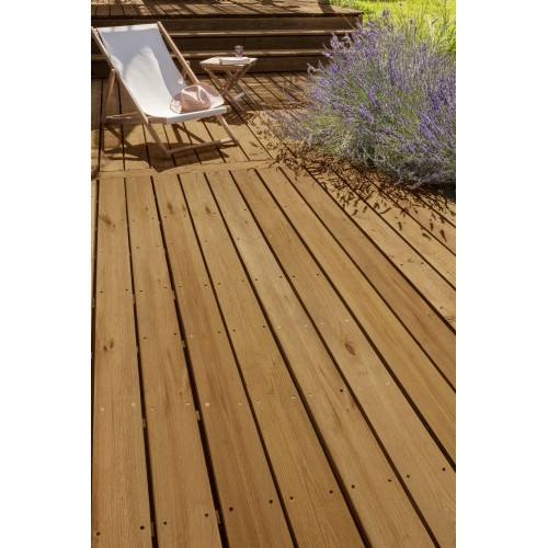 Saturateur Terrasses classique V33, teck, mat 1 l - V33