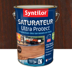 Saturateur Ultra protect SYNTILOR, chocolat, satiné 5 l - SYNTILOR
