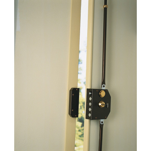 Serrure en applique multipoint ISEO, perfecta A2P*, tirage à droite, axe 61 mm - ISEO