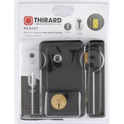 Serrure en applique THIRARD, axe 45 mm, à poignée, ouverture à droite - THIRARD