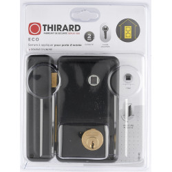 Serrure en applique THIRARD, axe 45 mm, à poignée, ouverture à gauche - THIRARD