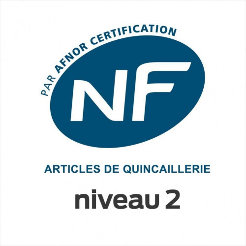 Serrure encastrée BRICARD, certifiée NF, à condamnation, axe 40 mm - BRICARD