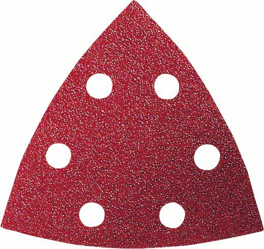 Jeu de 10 Feuilles abrasives de grain 60 à 240 Bosch 2609256957