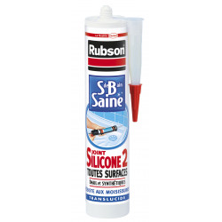 Silicone RUBSON, transparent, 280 ml de marque RUBSON, référence: B6106500