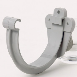 Support de bandeau développé 25 Crap80 gris pvc de marque GIRPI, référence: B6113400