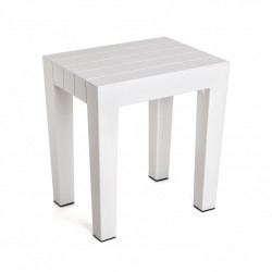 Tabouret à poser, blanc, Lombok blanc de marque TATAY, référence: B6116200