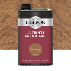 Teinte Antiquaire bois durs LIBERON, 0.5 l, chêne moyen - LIBERON