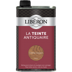 Teinte Antiquaire bois durs LIBERON, 0.5 l, chêne moyen - LIBERON