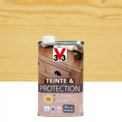 Teinte et protection V33, 0.5 l, chêne clair mat de marque V33, référence: B6121500