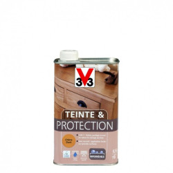 Teinte et protection V33, 0.5 l, chêne doré mat - V33