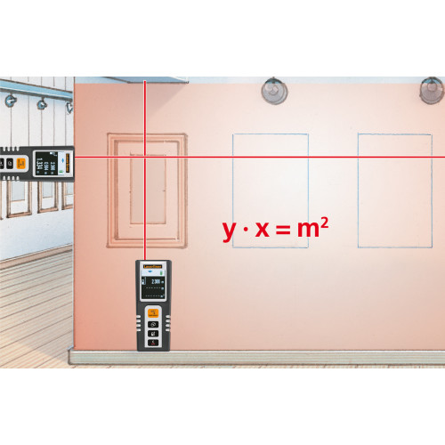 Télémètre laser LASERLINER Distancemaster compact 25 m - LASERLINER