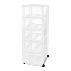 Tour de rangement Modulo plastique , l.38.5 x P.104 x H.36.5 cm - SUNDIS