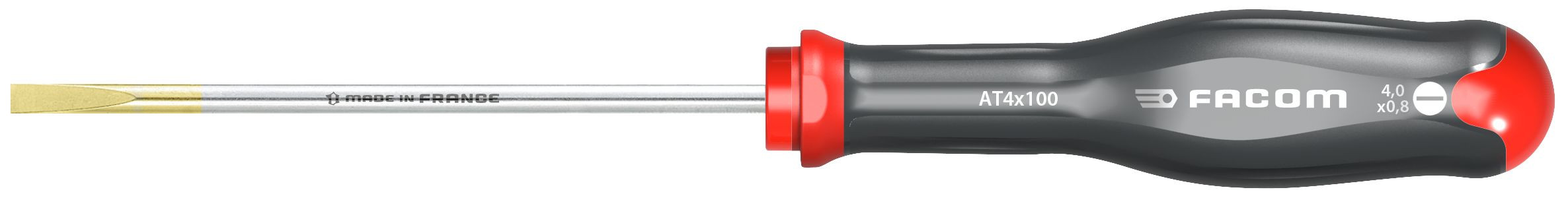 Tournevis Facom Protwist lame Plate Fraisée 4x100 mm