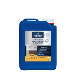 Traitement antisalpêtre et murs humides Rip etanch, RIPOLIN incolore 2.5 l de marque RIPOLIN, référence: B6134900