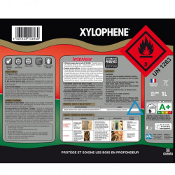 Traitement du bois meuble, parquet et boiserie XYLOPHENE 25 ans, 1 l - XYLOPHENE