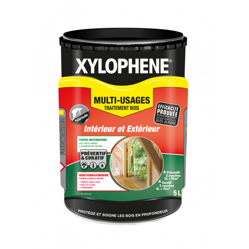 Traitement du bois multiusage XYLOPHENE 20 ans, 5 l - XYLOPHENE