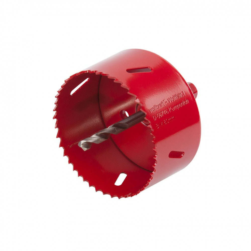 WOLFCRAFT Scie cloche 80 mm métal bi métal