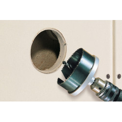 Scie-cloche pour prises, Ø 68 mm - Trépan multimatériaux - WOLFCRAFT