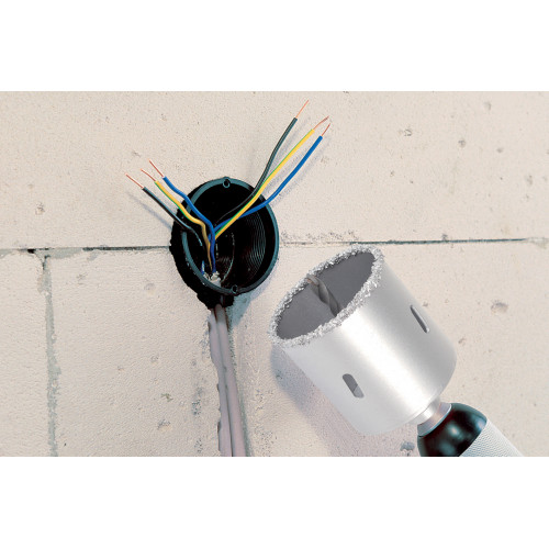 Trépan parpaing multimatériau, Diam.Trépan de 61 à 80 mm WOLFCRAFT - WOLFCRAFT