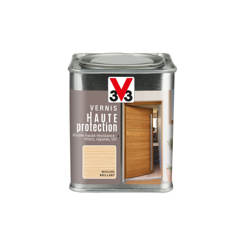 Vernis bois extérieur V33 Haute protection incolore brillant 0.25 l - V33