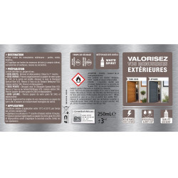 Vernis bois extérieur V33 Haute protection incolore brillant 0.25 l - V33