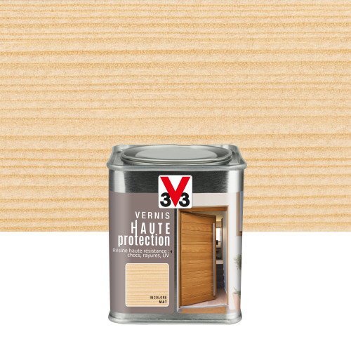 Vernis bois extérieur V33 Haute protection incolore mat 0.25 l - V33