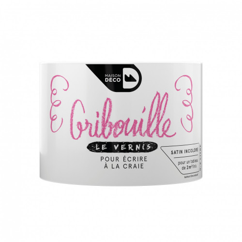 Vernis Gribouille, MAISON DECO, incolore mat, 0.2 l - MAISON DECO