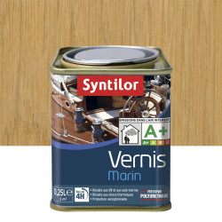 Vernis marin bois SYNTILOR incolore brillant 0.25 l de marque SYNTILOR, référence: B6152700