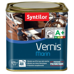 Vernis marin bois SYNTILOR incolore brillant 0.75 l - SYNTILOR