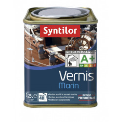 Vernis marin bois SYNTILOR incolore satiné 0.25 l - SYNTILOR