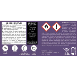 Vernis meuble et objet Bistrot® LIBERON, chêne moyen satiné, 0.25l - LIBERON