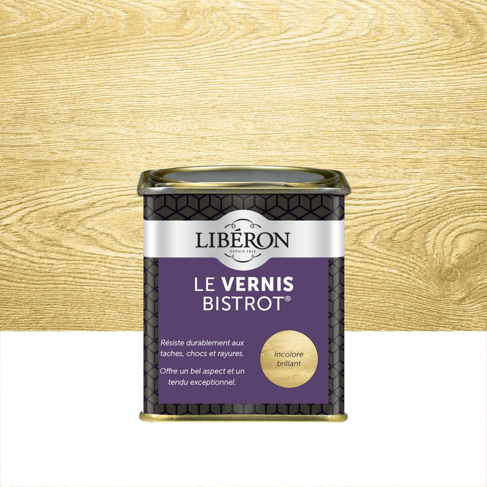 Vernis bistrot Libéron incolore 250ml - vue 2