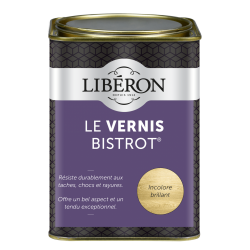 Vernis meuble et objet Bistrot® LIBERON, incolore satiné, 1l - LIBERON