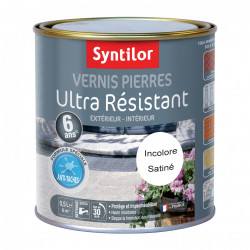 Peinture extérieure multimatériaux 0,5L noir satiné - SYNTILOR -  Mr.Bricolage