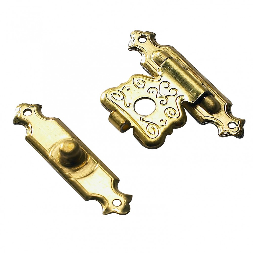 Verrou à levier acier HETTICH, L.25 x l.18 mm
