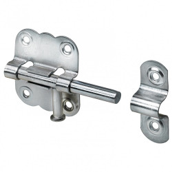 Verrou à poussoir acier HETTICH, L.33 x l.35 mm de marque HETTICH, référence: B6160200