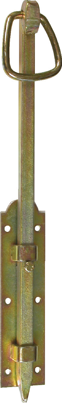Verrou barriere forge longueur 400 mm - vue 2