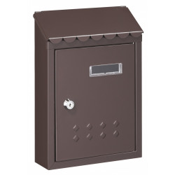 Boîte aux lettres non normalisée 1 porte extérieur DECAYEUX acier brun de marque DECAYEU, référence: B6168100