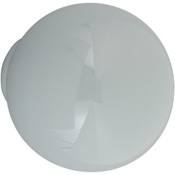 Bouton de meuble Boule abs brillant H.29 x l.28 x P.28 mm de marque REI, référence: B6168900