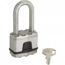 Cadenas à clé MASTER LOCK acier laminé, l.50 mm de marque MASTER LOCK, référence: B6173200