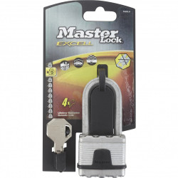 Cadenas à clé MASTER LOCK acier laminé, l.50 mm - MASTER LOCK