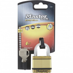 Cadenas à clé MASTER LOCK acier laminé, l.50 mm - MASTER LOCK