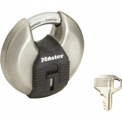 Cadenas à clé MASTER LOCK acier, l.70 mm de marque MASTER LOCK, référence: B6173400