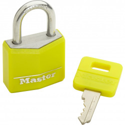 Cadenas à clé MASTER LOCK aluminium, l.30 mm de marque MASTER LOCK, référence: B6173500